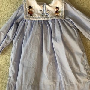 Smockingbird A Initial Thanksgiving Dress